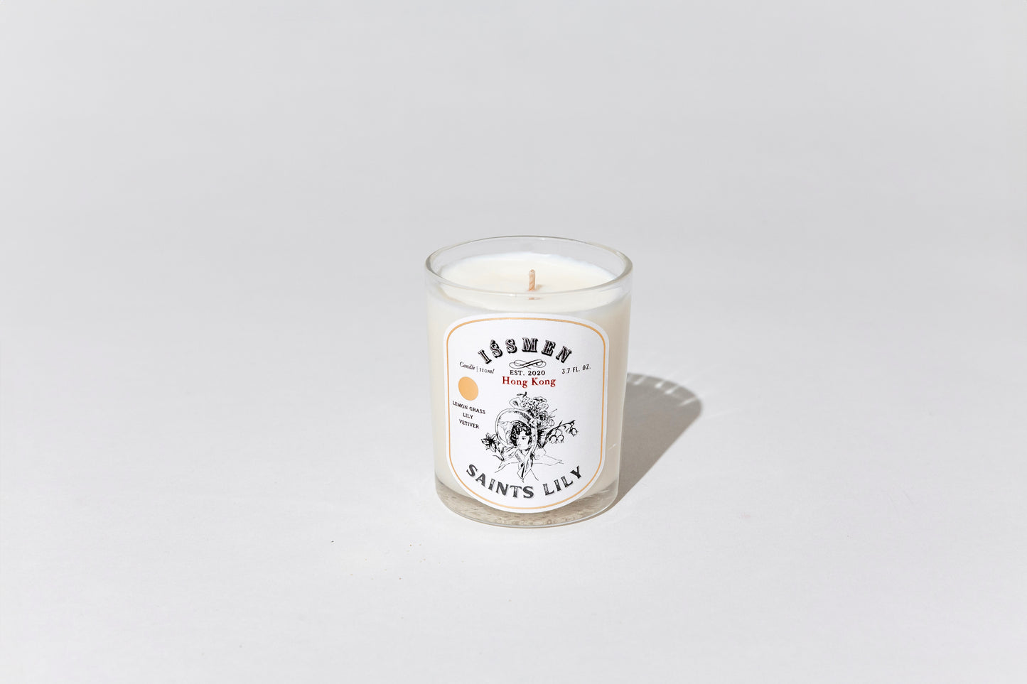 SAINTS LILY lemon leaf lily scented candle